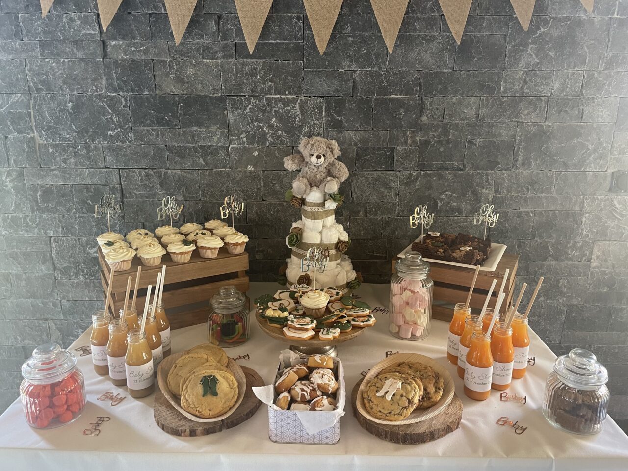 Sweet Table pour Baby Shower